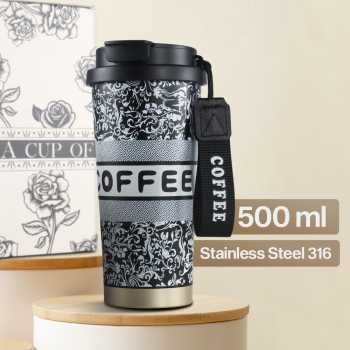 FANYING Botol Minum Tumbler Air Panas Dingin Stainless Steel 316 500ml - FY50