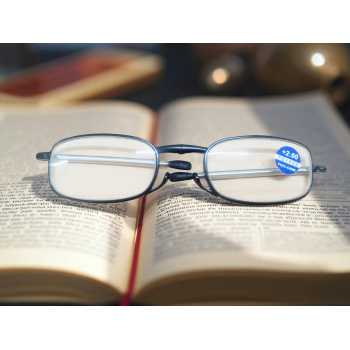 Gambar produk KLASSNUM Kacamata Baca Rabun Dekat Folding Reading Glasses Lensa Plus 2.0 - HM642