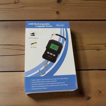 Gambar produk Taffware Digipounds Timbangan Koper Tas Digital Scale 75kg 0.01kg - WH-A27