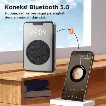 Gambar produk Marway Speaker Pinggang Bluetooth Voice Amplifier LED Wireless - H3