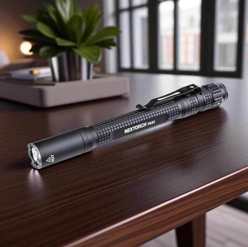 Gambar produk NEXTORCH Lampu Senter LED Mini Penlight Tactical USB Type C 850 Lumens - TA22