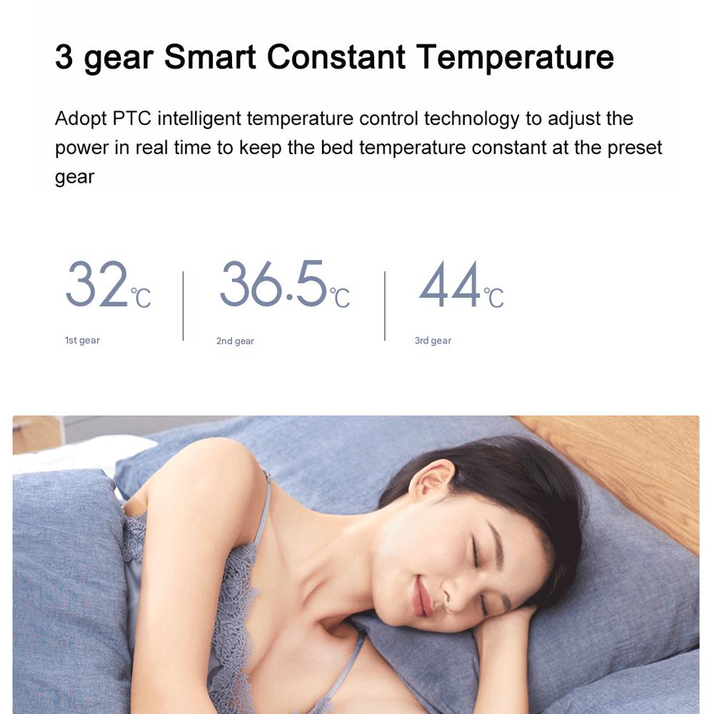Gambar produk Xiaoda Selimut Elektrik Graphene Electric Blanket Mijia App 150x80cm - XD-ZLDRT50W-02