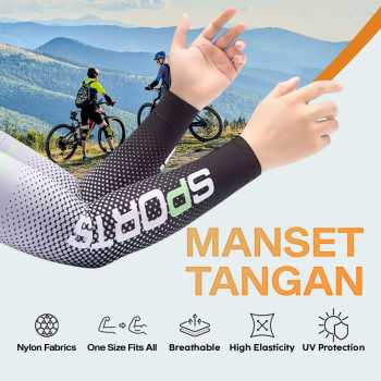 WOSAWE Sarung Pelindung Lengan Tangan Manset Arm UV Protection Sleeve - BX101