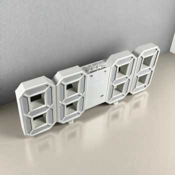 Gambar produk TaffHOME Jam Meja Alarm Weker LED Digital Clock - TS-S60-W