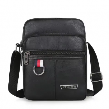 Gambar produk JINGPIN Tas Selempang Casual Pria Business Crossbody Bag PU Leather - JP2