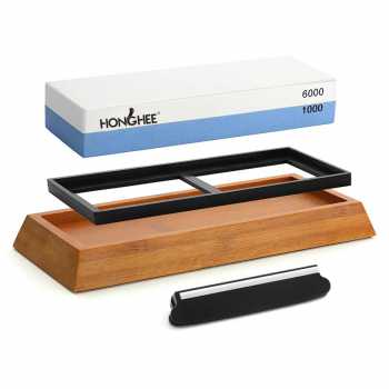 Gambar produk Honghee Batu Asah Pisau Whetstone Knife Sharpener 2 Side 1000/6000 - H1060