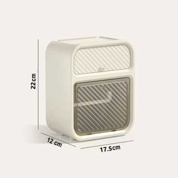 Gambar produk HOMMY Kotak Dispenser Tisu Toilet Kamar Mandi Double Layer - HM2I