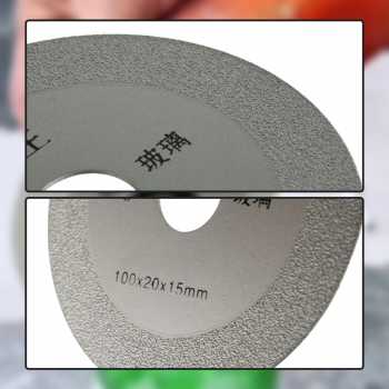 Gambar produk DINGING Mata Gerinda Cakram Diamond Saw Blade Grinding Wheel 100mm - D-10