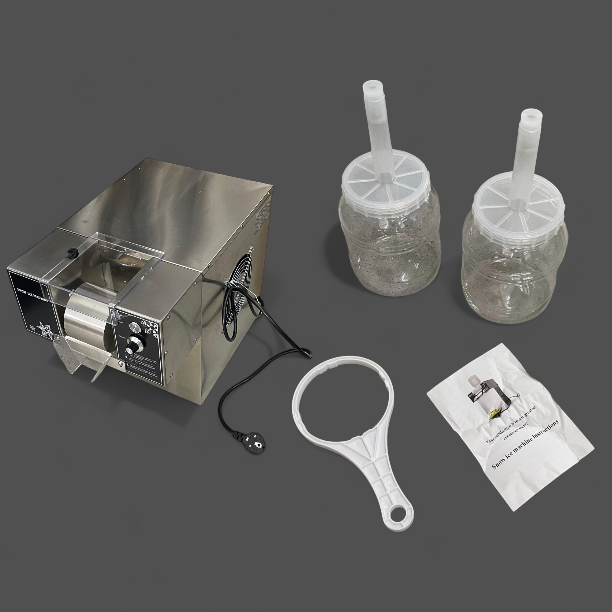 Gambar produk KTTOOL Mesin Pembuat Es Serut Bingsoo Korean Snowflake Ice Shaving - ZB-XBJ60