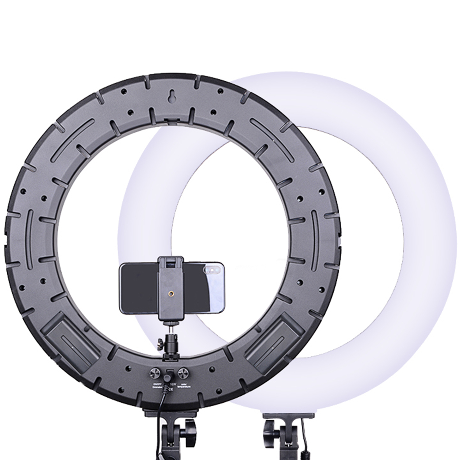 Gambar produk FMA Lampu Ring Light LED Three Color 2700-6500K 18 Inch with Remote - FM-36K