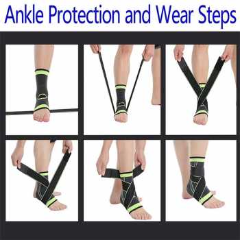 Gambar produk TaffSPORT Penyangga Engkel Sport Ankle Support Brace XL 1 PCS - J6223