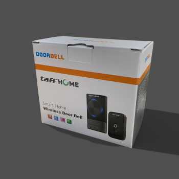 Gambar produk TaffHOME Bel Pintu Wireless 51 Tunes 2 Receiver 1 Transmitter - Q189-BB
