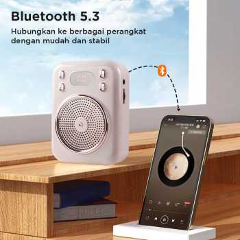 Gambar produk Little Bee Speaker Pinggang Bluetooth Voice Amplifier Wireless 8W - S22