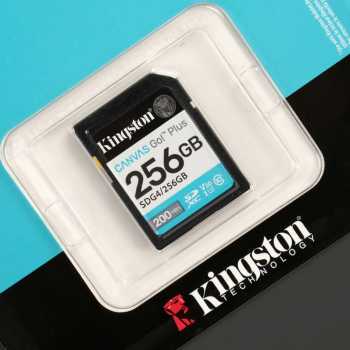 Gambar produk Kingston Canvas Go! Plus SDHC Gen4 U3 V30 200MB/s 256GB - SDG4