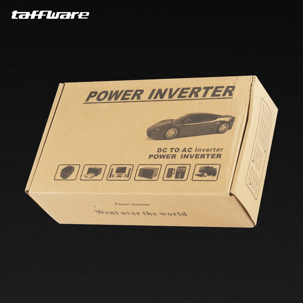 Gambar produk Taffware Power Inverter Mobil Pure Sine Wave DC 60V to AC 220V 1000W - NBQ1000W