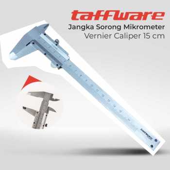 Taffware Jangka Sorong Sigmat Vernier Caliper Micrometer 15cm - JIG-RE0150