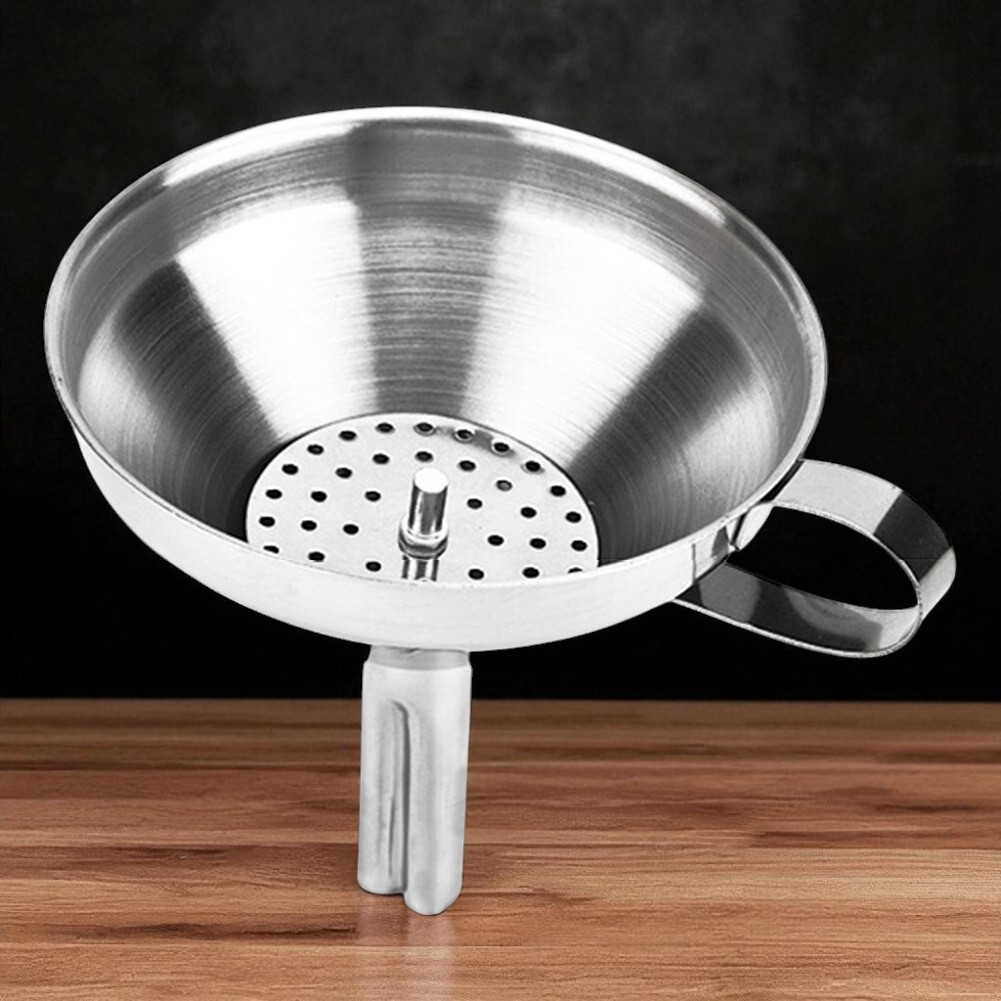Gambar produk GraceHome Corong Multifungsi Funnel Stainless Steel 13cm - GH3014