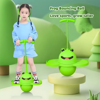 Gambar produk VLLOLD Mainan Bola Jumping Balance Ball Frog with Air Tank - VL032