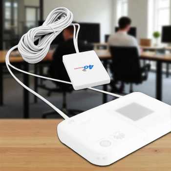 Gambar produk D-LENP Antena Eksternal 3G 4G LTE 28dBi SMA Connector with 2M Cable - RG174