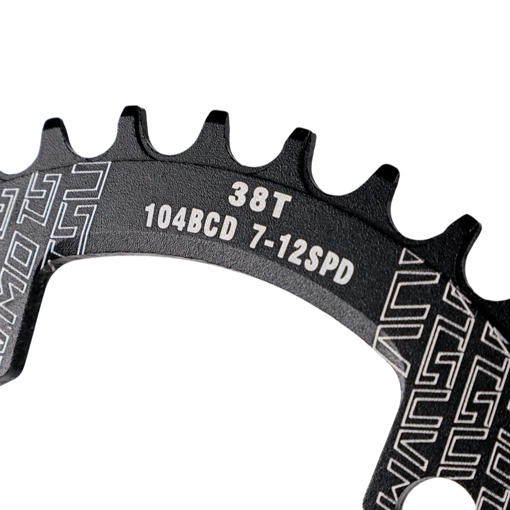 Gambar produk MOTSUV Gigi Sprocket Sepeda Chainring Aluminium Round 38T - 104BCD