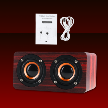 Gambar produk ANSUOFU Desktop Bluetooth Speaker Stereo Subwoofer - W5