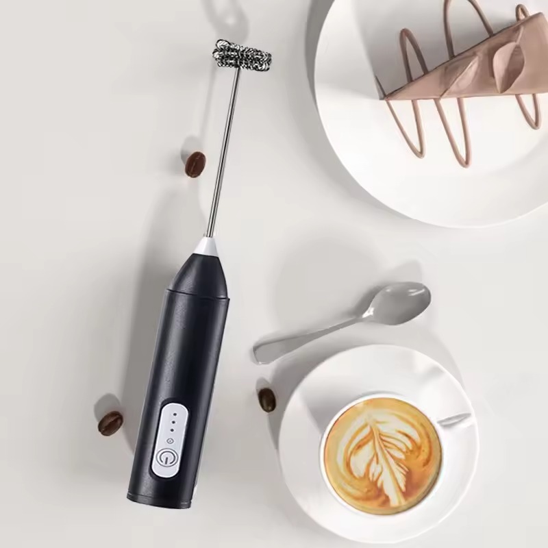 Gambar produk FMA Hand Mixer Mini Pengocok Telur Kopi Milk Frother Battery - NPQ01
