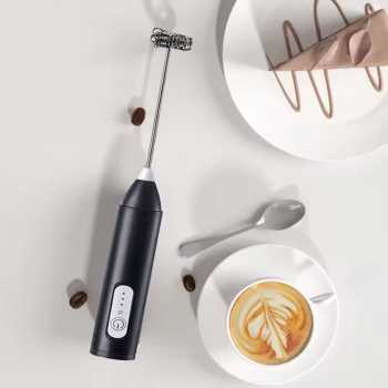Gambar produk FMA Hand Mixer Mini Pengocok Telur Kopi Milk Frother Battery - NPQ01