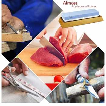 Gambar produk Onetwone Batu Asah Pisau Whetstone Sharpener 1000/6000 8000/3000 2 PCS - LB8-3