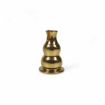 Gambar produk TaffHOME Tempat Dupa Botol Labu Gourd Holder Zinc Alloy - XXG-A1