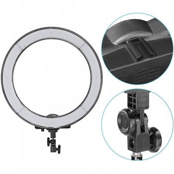 Gambar produk FMA Lampu Ring Light LED Three Color 2700-6500K 18 Inch with Remote - FM-36K