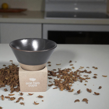 Gambar produk One Two Cups Gelas Keramik Kopi Teh Japanese Cone Shape Cup 100ml - PDQ001