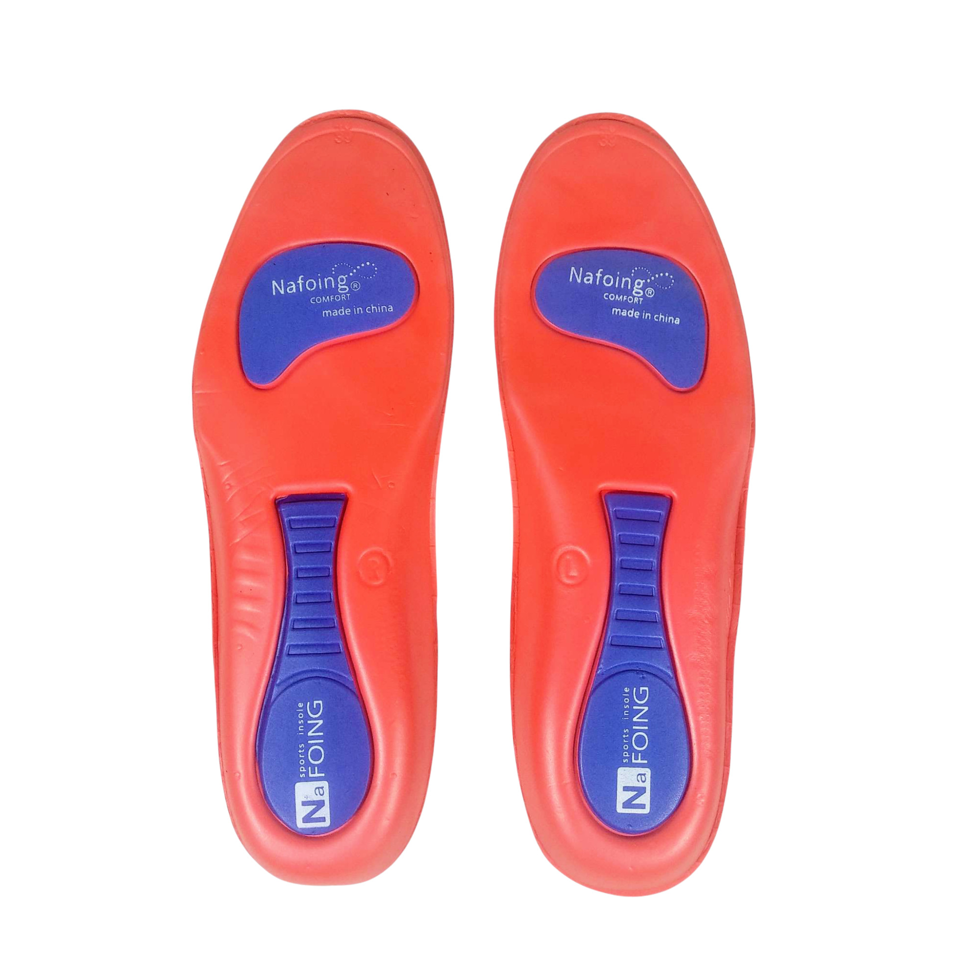 Gambar produk Nafoing Insole Sepatu Alas Kaki Orthopedic Sole Shock Absorption EVA 41-42 - EL05