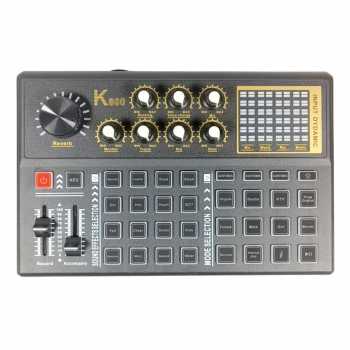 Gambar produk LEEDOAR Mixer Audio External Sound Card Live 16 Effect - K800