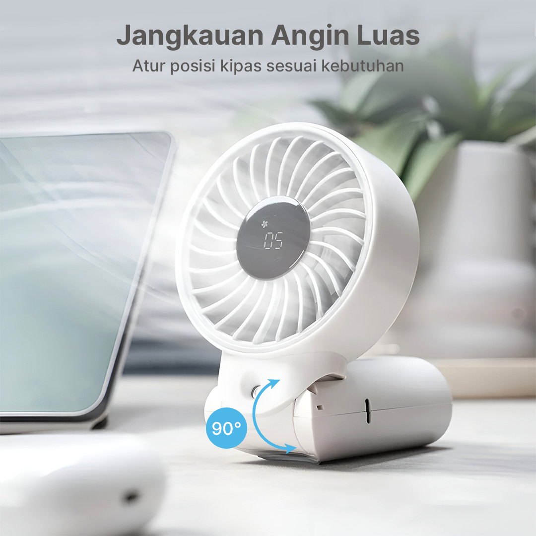 Gambar produk Nitecore Kipas Angin Portable Mini High Speed Mist Cooling 3500 mAh - izzCool 30