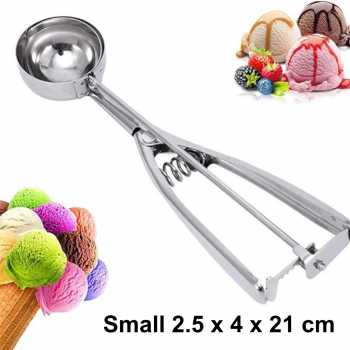 AXV Sendok Takar Es Krim Scoop Stainless Steel Spring Handle - AX-24