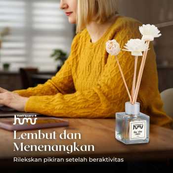 Gambar produk Taffware HUMI Pengharum Ruangan Reed Diffuser 50ml Blue Wind Chimes - DF-100