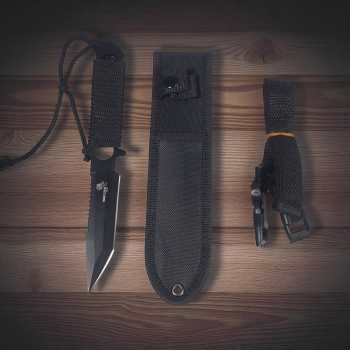 Gambar produk KNIFEZER Pisau Tactical Wild Outdoor Self Defense Knife - D578M