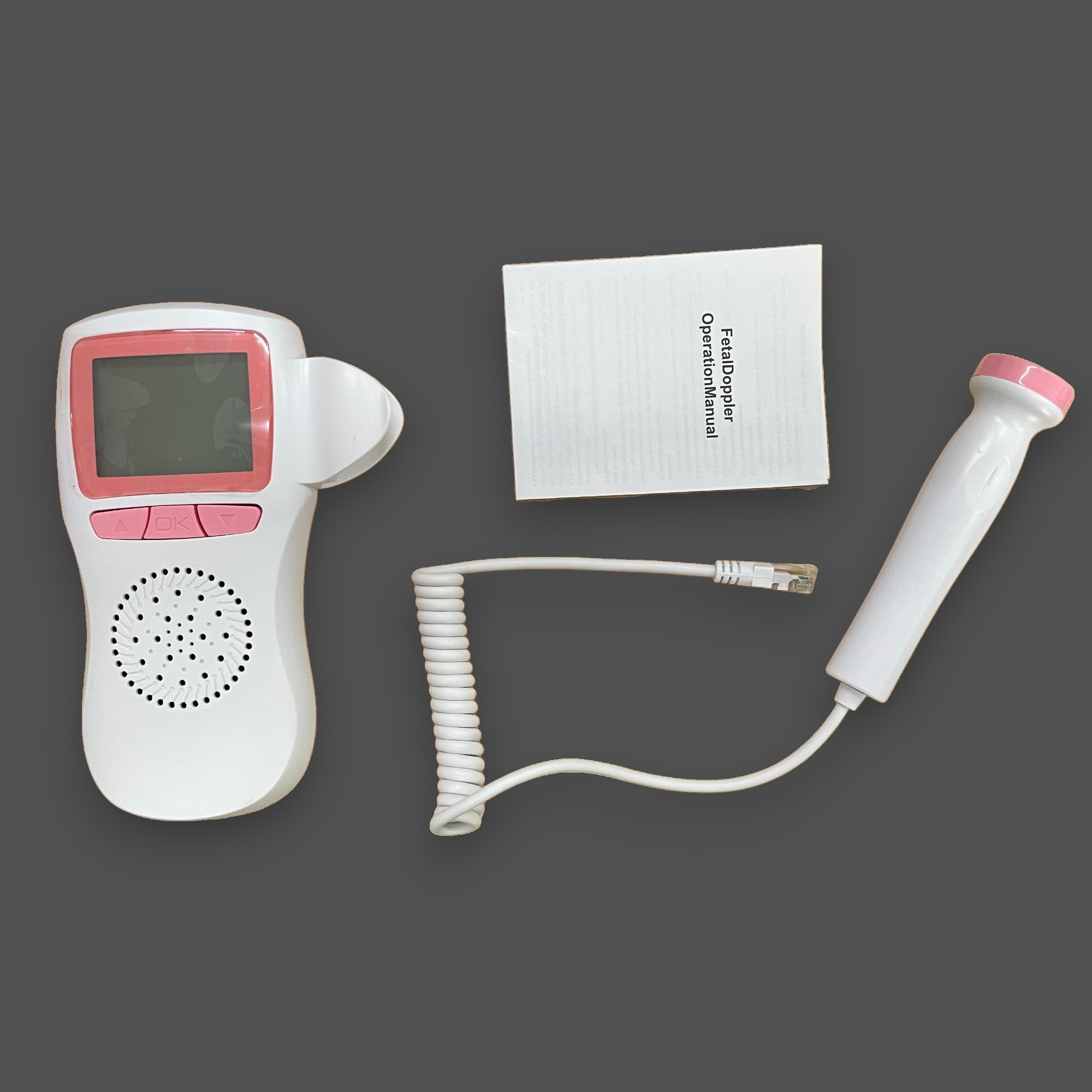 Gambar produk WEBEYOU Alat Deteksi Jantung Janin Fetal Doppler Heartrate Bluetooth - WF-FD101