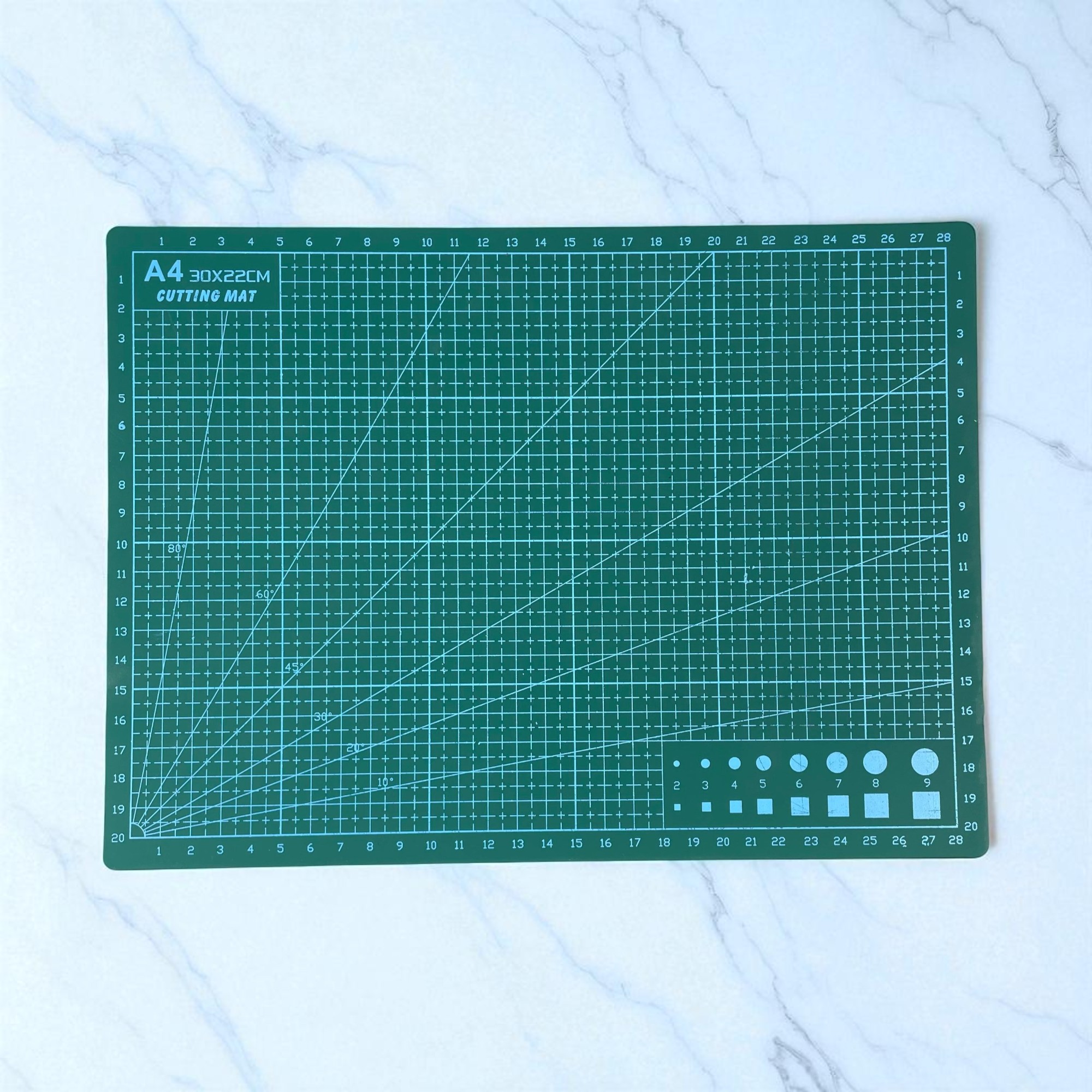 Gambar produk HUAN MEI Alas Potong Work Cutting Mat Pad Anti Slip A4 300x220mm - GKSA4