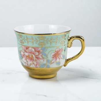 Gambar produk SUNFILI Set Teko Cangkir Keramik Kopi 1 Teapot 4 Cup European Style - B140