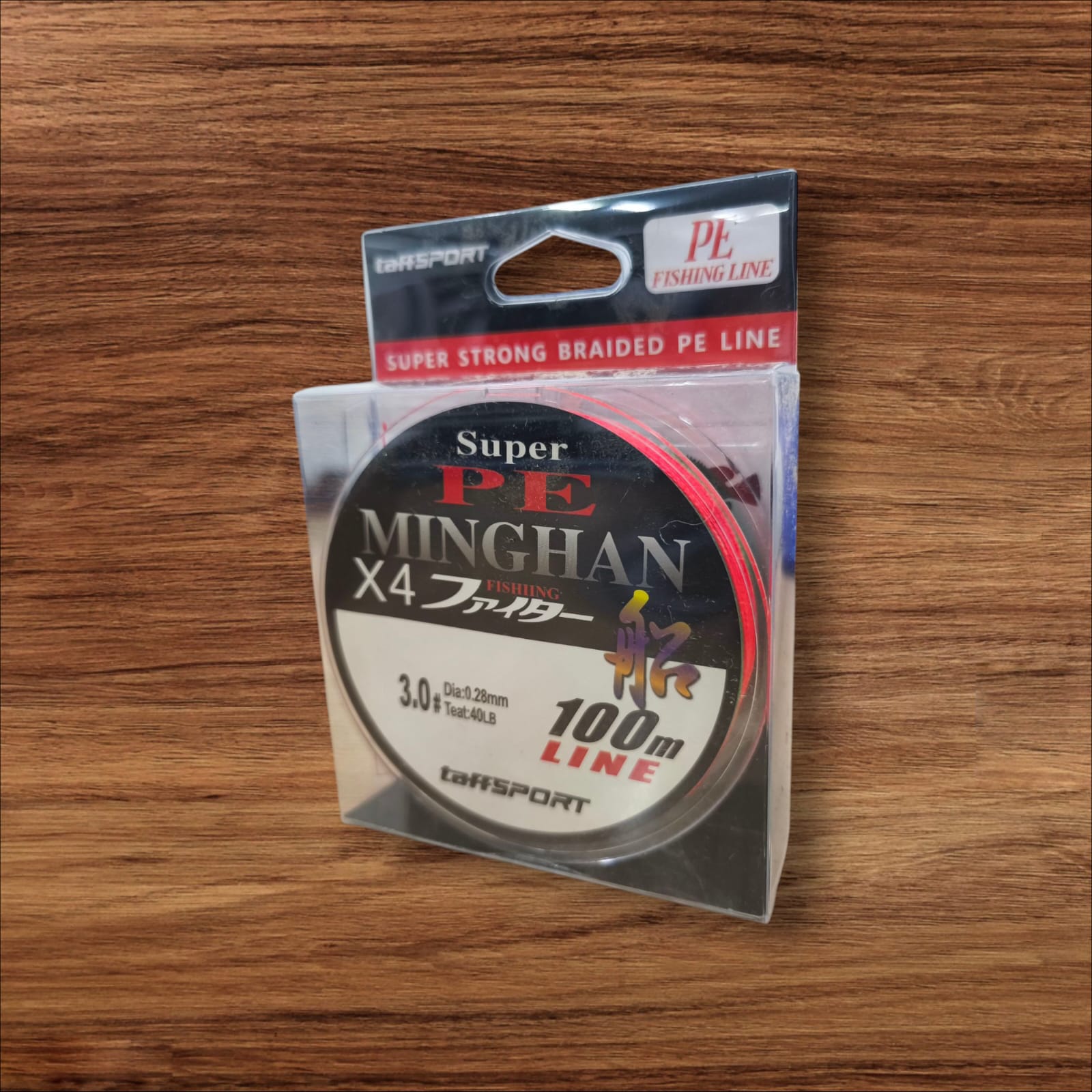 Gambar produk TaffSPORT MINGHAN Senar Benang Tali Pancing Super PE Braided Line 100M 3.0 - X4
