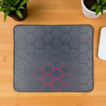 Gaming Mouse Pad Sqaure Shape Honeycomb Laser Design - HC10
