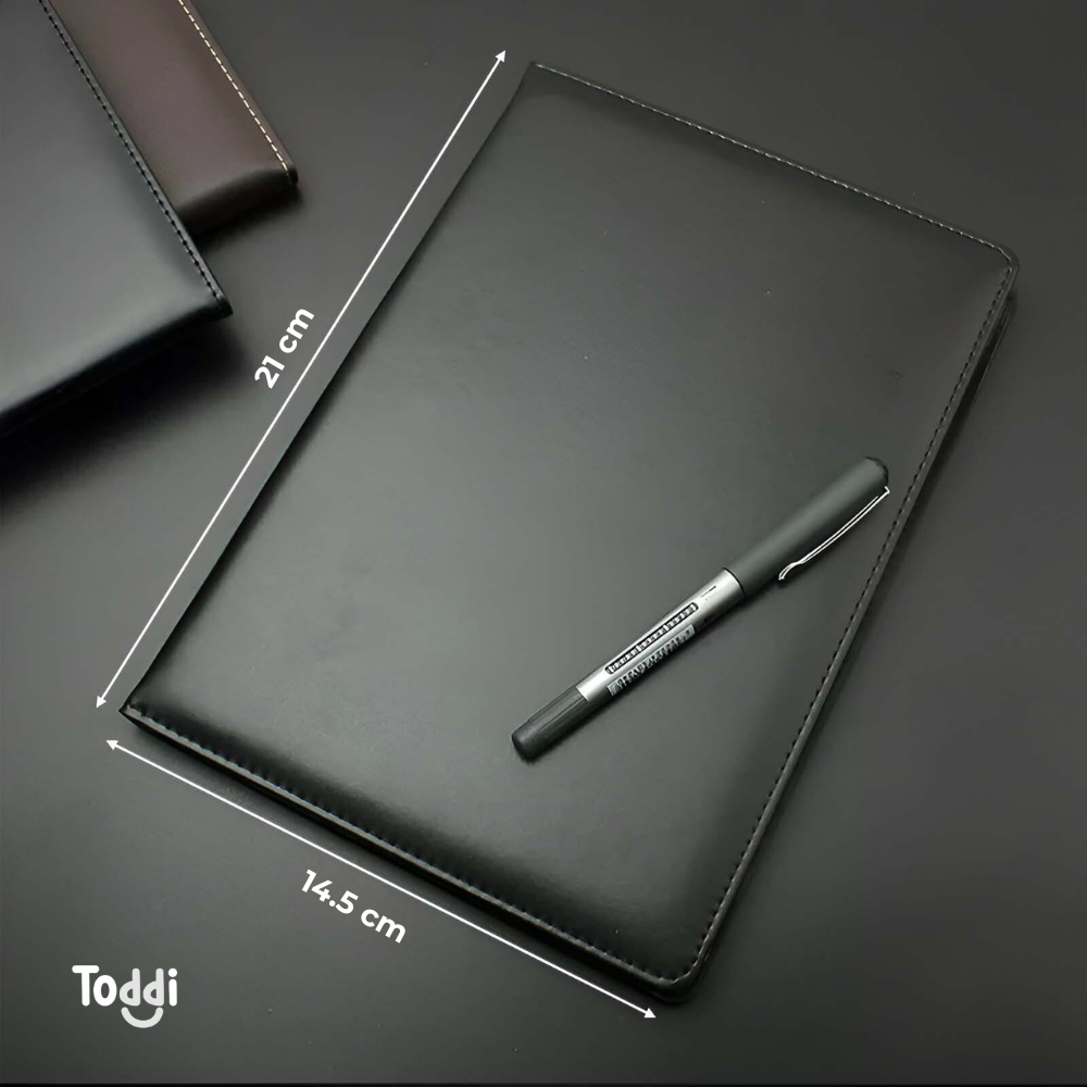 Gambar produk Toddi Buku Jurnal Hardcover Notebook Diary 72GSM 180 Halaman Grid - 1623