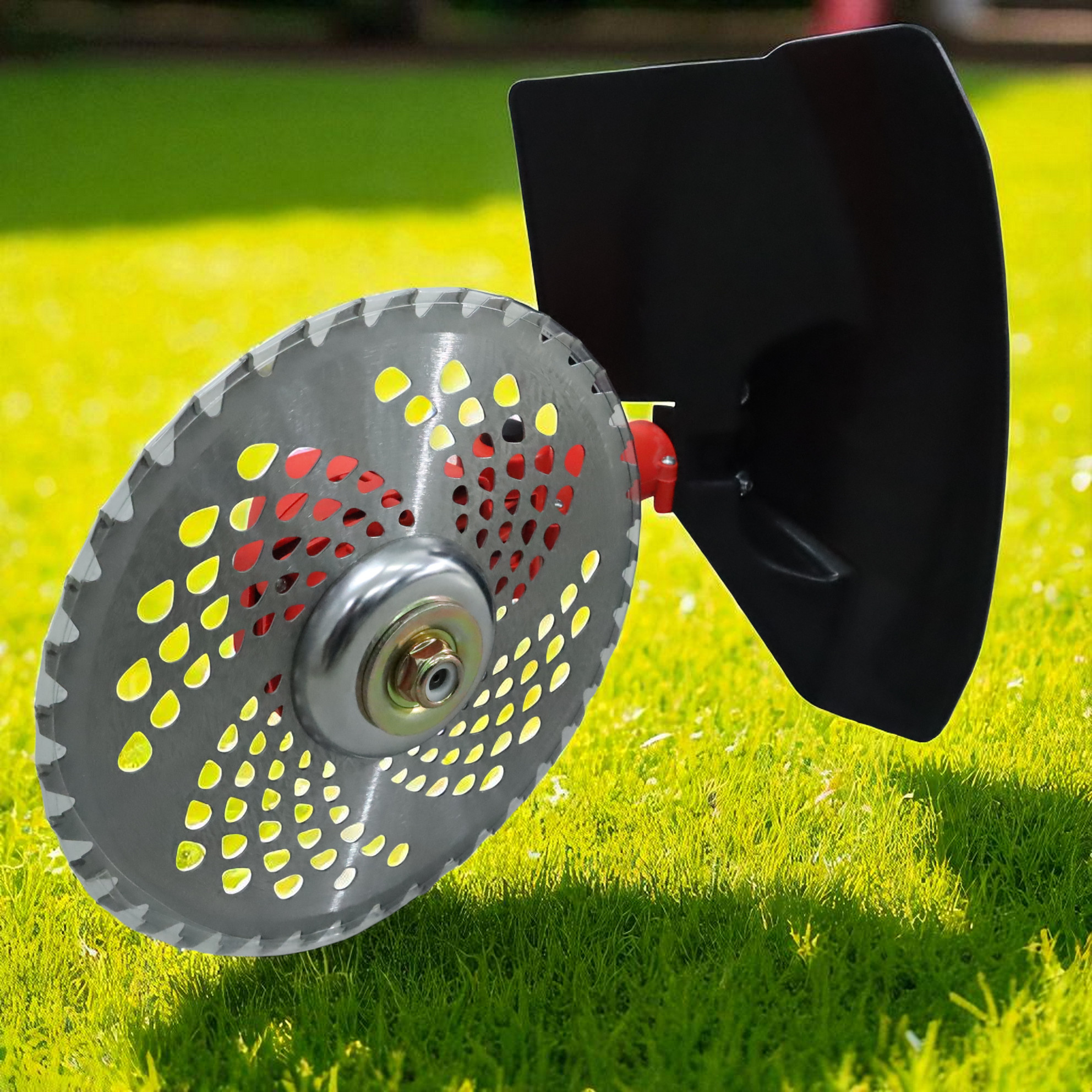 Gambar produk BORNRIN Mesin Pemotong Rumput Ranting Electric Grass Trimmer - BR12