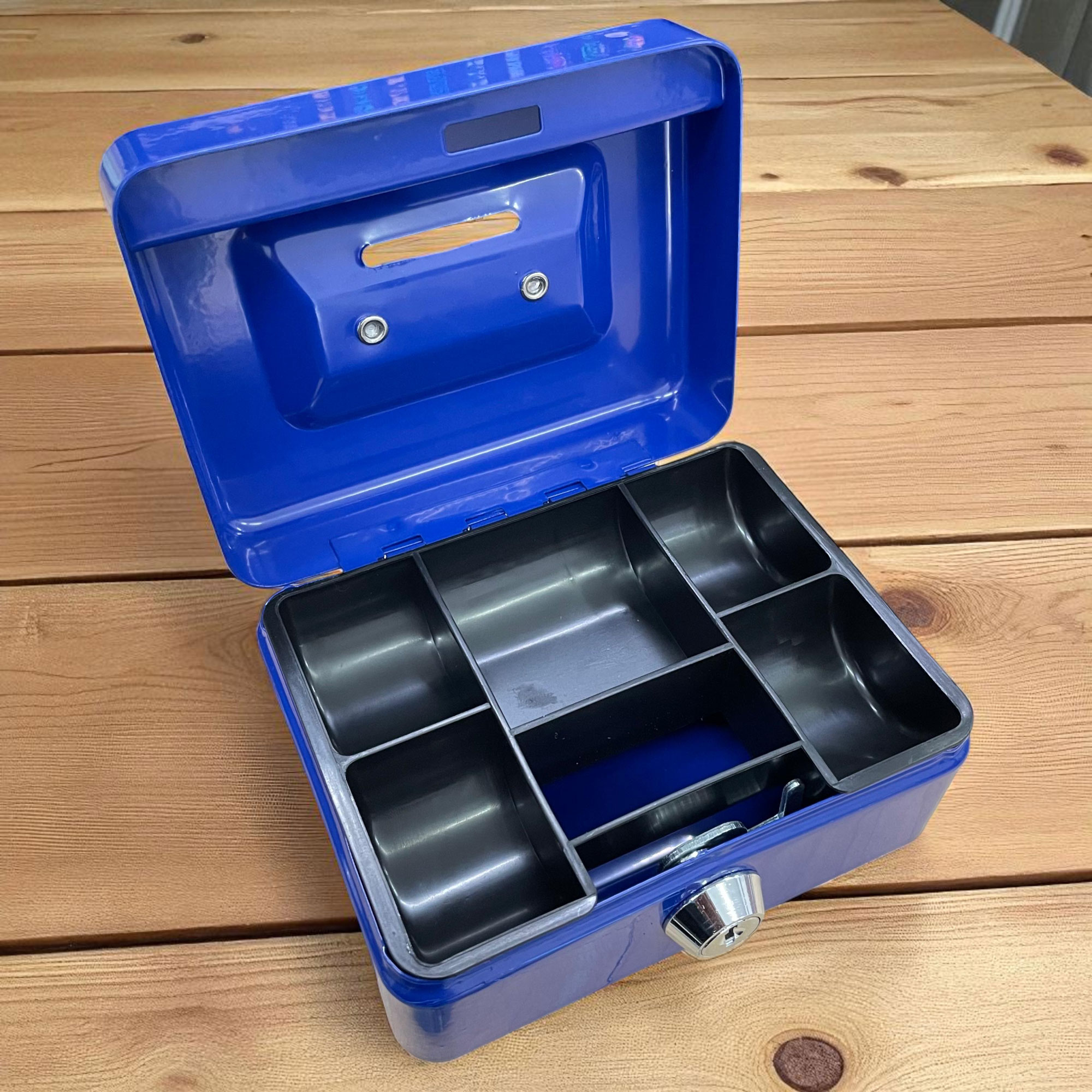 Gambar produk TaffGUARD Kotak Brankas Uang Safebox Key Lock 12.5x9.5x6cm - JJZS67