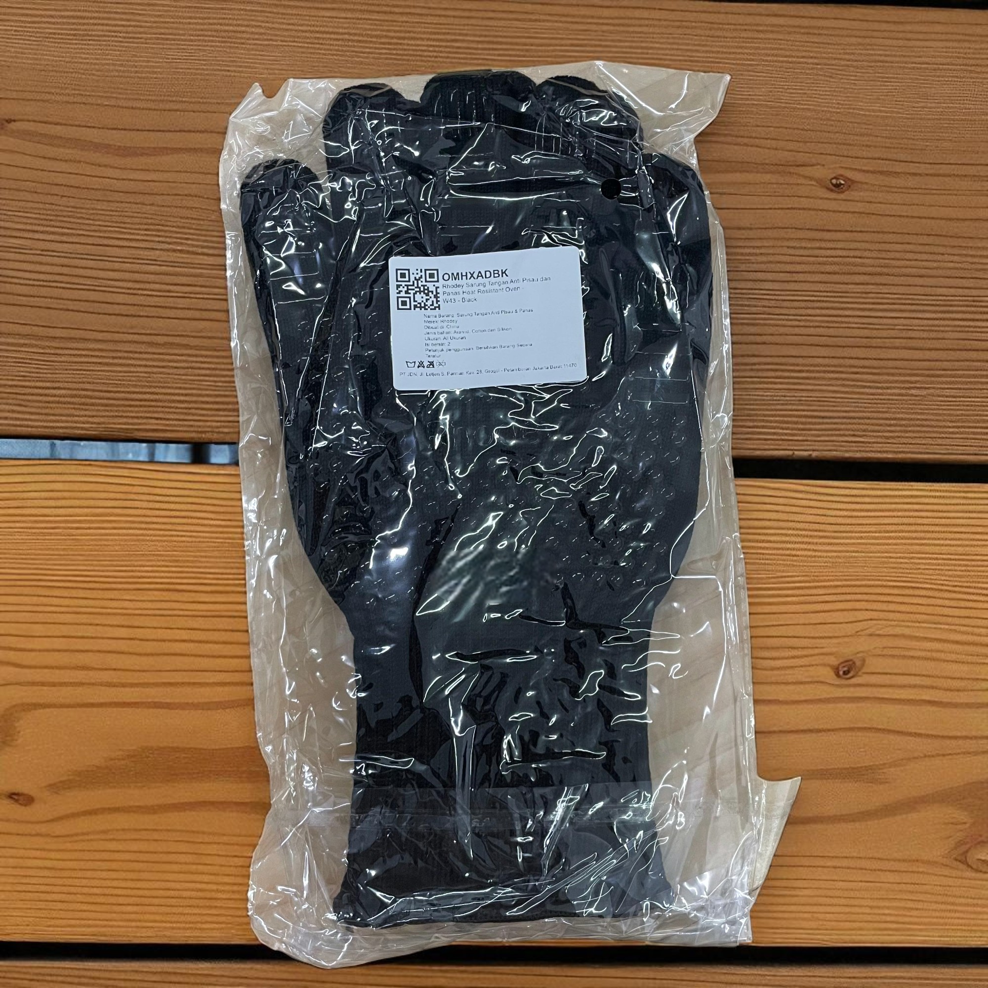 Gambar produk Rhodey Sarung Tangan Anti Pisau dan Panas Heat Resistant Oven - W43