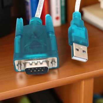 Gambar produk DUNS Kabel Adapter USB HL-340 to RS232 DB9 Support Win7 64-bit - D9