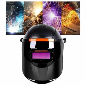Gambar produk iRepairIt Helm Las Auto Dimming with Red Lens Transparent Welding Mask - IRI55T