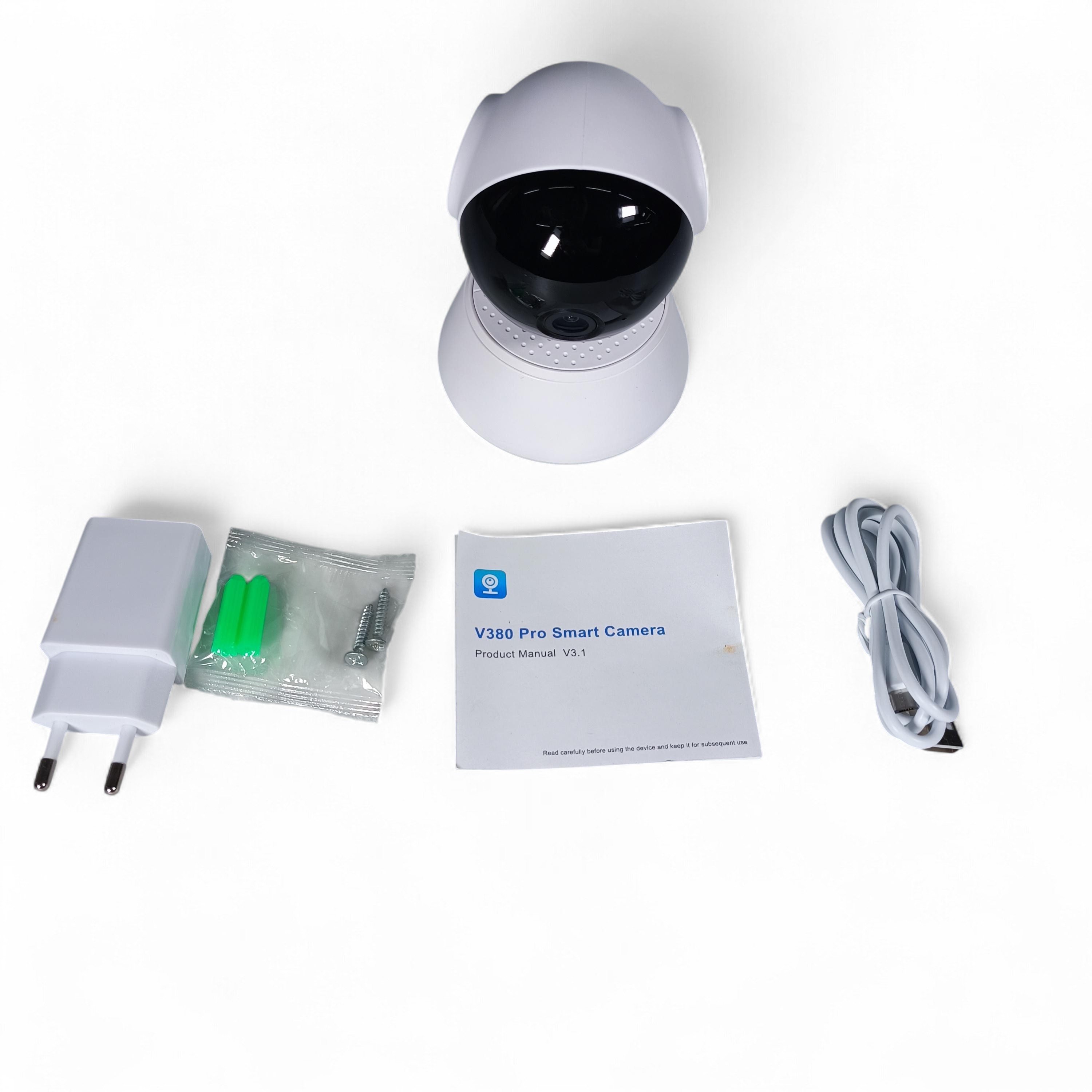Gambar produk V380 Pro Kamera CCTV WiFi PTZ Active Alarm Night Vision Cloud Storage - Q6 Pro