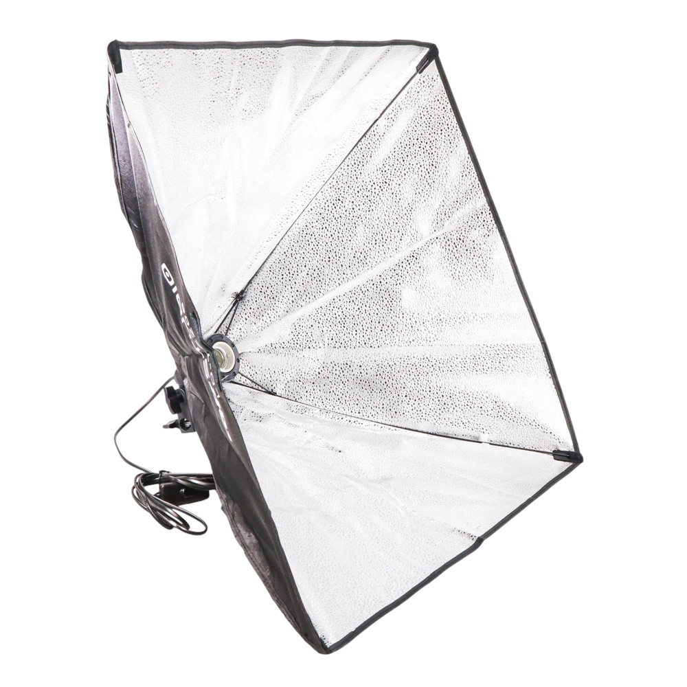 Gambar produk TaffSTUDIO Payung Softbox Reflektor 60x60cm E27 Single Socket - LD-TZ206